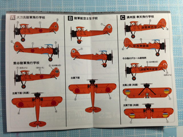 日本陸軍 九五式一型練習機(乙型) 取扱説明書 Amazon | NICHIMO/ニチモ 1/48 日本陸軍九五式一型乙中間練習機